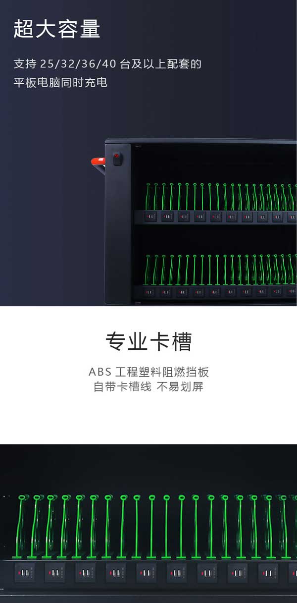 USB40位平板電腦充電柜(車)  第4張